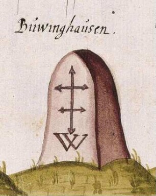 Buwinghausen, von (Böblinger Forst, Marksteinzeichen III)
