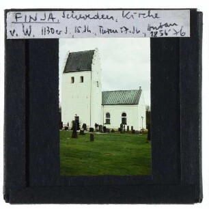 Finja, Kirche : Außenansicht, Westen