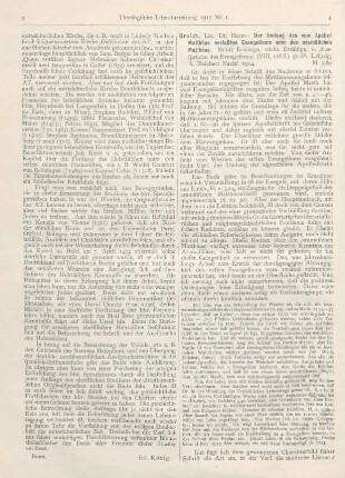 4-5 [Rezension] Grosch, Herm., Der Umfang des vom Apostel Matthäus verfaßten Evangeliums oder des aramäischen Matthäus