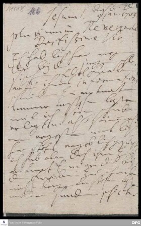 Brief von Henriette Catharina v. Gersdorff an August Hermann Francke.
