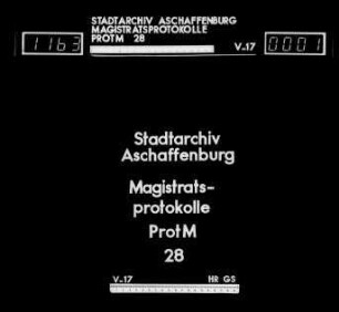 Jahrgang 1842/43 - Protokolle des Polizeisenats