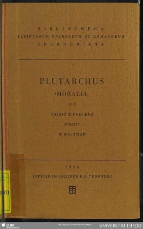 6,2: Plutarchi Moralia