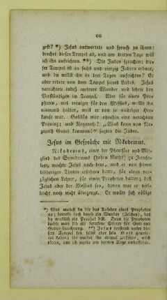 Jesus im Gespräche mit Nikodemus