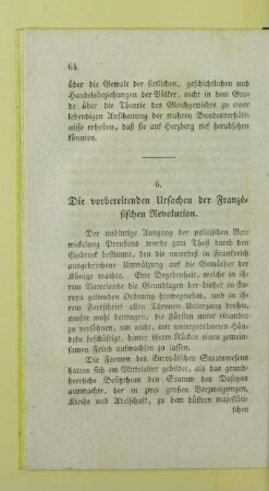 6. Die vorbereitenden Ursachen der Franzoesischen Revolution