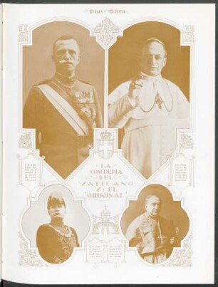 La concordia del Vaticano y el Quirinal