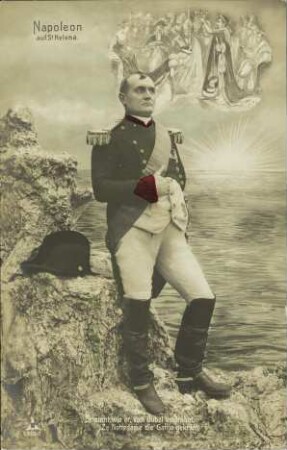 Napoleon auf St. Helena.