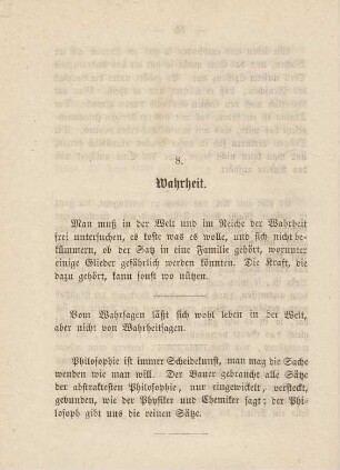 8. Wahrheit