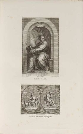 Illustrationen: Saint Marc. Pierres Gravées Antiques.