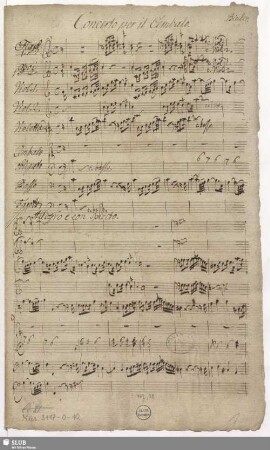 Concertos - Mus.3117-O-10 : cemb, orch : C