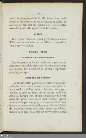 Fruits cuits