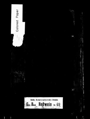 Gerichtshandelsbuch von Grunau (bei Roßwein), Bd. 1