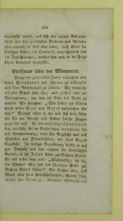 Stephanus leidet den Märtyrertod