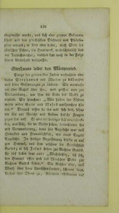 Stephanus leidet den Märtyrertod
