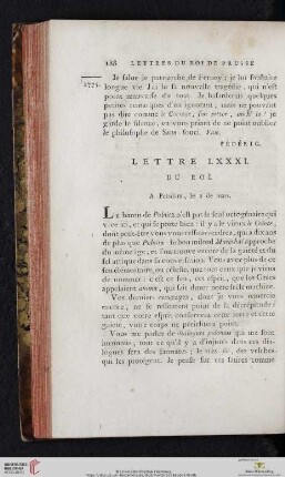 (Lettre LXXXI - XC)