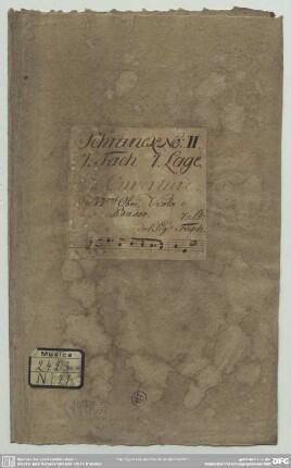 Suites - Mus.2423-N-71 : orch - d; FaWV K:d6