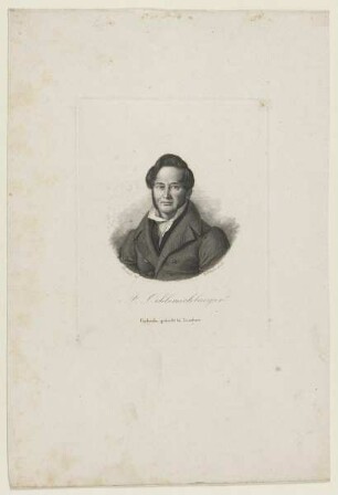 Bildnis des Adam Gottlieb Oehlenschläger