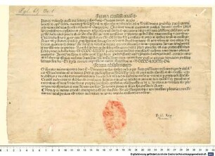 Forma confessionalis et absolutionis ad opus sanctae cruciatae. 1482.