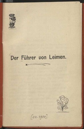 Der Führer von Leimen