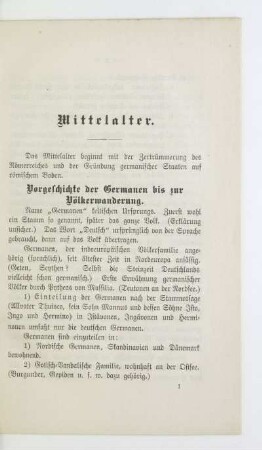 Mittelalter