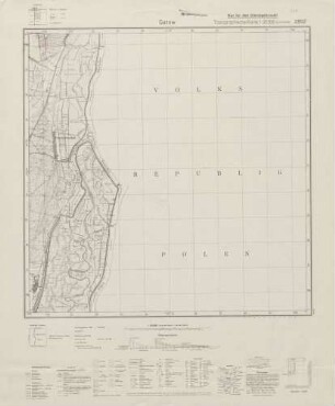 2852 Gatow, Topographische Karte 1:25000 (4cm - Karte)