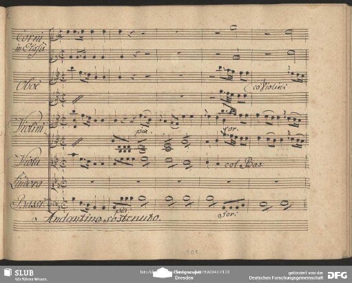 Cavatina: "A te fido questo core"