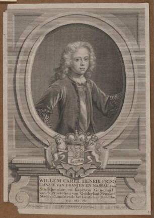 Bildnis des Willem Carel Henrik Friso van Oranje en Nassau