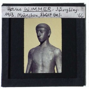 Wimmer, Jüngling : obere Hälfte