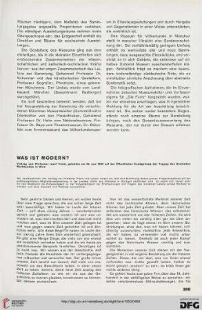 5: Was ist modern? : Vortrag von Professor Josef Frank, gehalten am 25. Juni 1930 auf der Öffentlichen Kundgebung der Tagung des Deutschen Werkbundes in Wien
