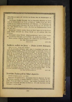 Feindlicher Nachtangriff bei Albert abgewiesen.