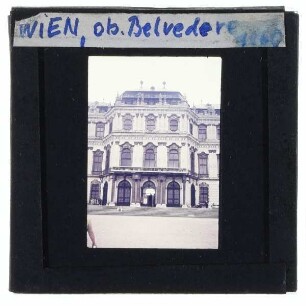 Wien, Schloss Belvedere,Wien, Oberes Belvedere : oberes Belvedere