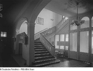 Stülpe. Schloß (1744 & um 1900), Treppenhaus