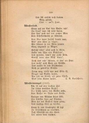 Wassermangel (1858).