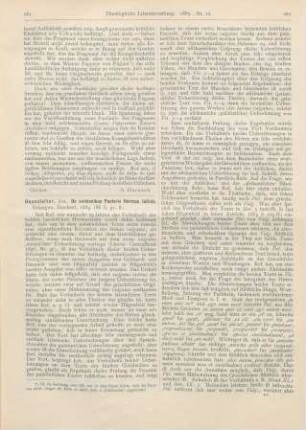 281-284 [Rezension] Haussleiter, Johannes, De versionibus Pastoris Hermae latinis