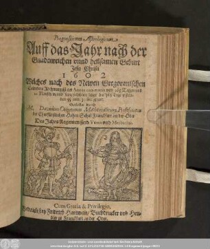Prognosticum Astrologicum Auff das Jahr nach der Gnadenreichen vnnd heilsamen Geburt Jesu Christi 1602 ...