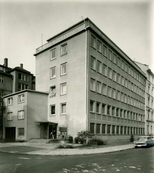 Bürogebäude Philipp Holzmann A.G. - Wöhlerstraße 3-5, Frankfurt am Main, 1958