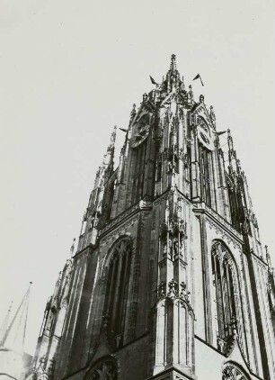 Frankfurt (Main). Kaiserdom St. Bartholomäus (1250/1514). Turm