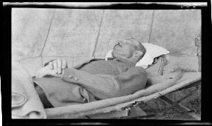 Vonberg auf dem Sterbebett