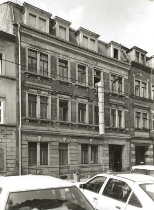 Dresden-Neustadt, Sebnitzer Straße 28. Wohnhaus (um 1895). Straßenansicht