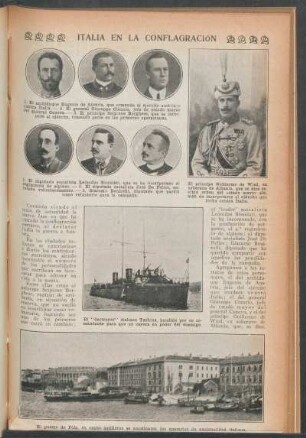 Italia en la conflagración