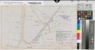 Aufhebung eines Bahnüberganges in km 55,788 der eingleisigen Nebenbahnstrecke Nr. 118: Paderborn-Brilon-Wald: Lageplan, M. 1:2.000 Stnr.: 98, Iwü, Bunr.: 8, Blnr.: 1