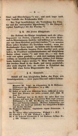 Entwickelungen der staatlichen Verhältnisse Frankfurts bis zum Jahre 1612