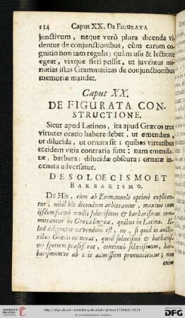 Caput XX: De figurata constructione