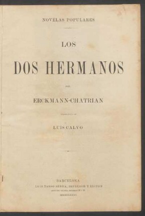 Los dos hermanos