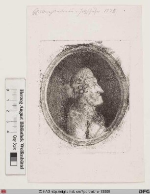 Bildnis Christoph Sigismund Holzschuher (von Aspach u. Harrlach auf Thalheim)