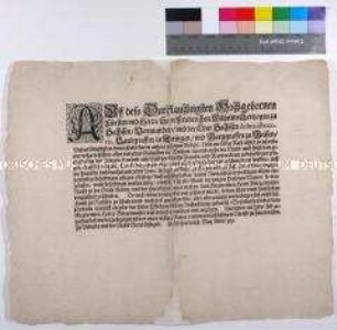 Verordnung von Friedrich Wilhelm Herzog von Sachsen-Meiningen für die Gastwirte betreffend die Beherbung von Fremden