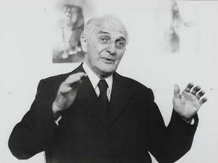 Heinrich Burkhardt : Portrait des Malers und Grafikers Professor Heinrich Burkhardt (1904-1985)