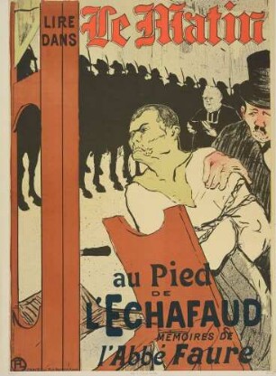 Plakat: Au Pied de l'Echafaud