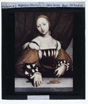 Holbein d. J., Laïs Corinthiaca (Basel Kunstmuseum 322)