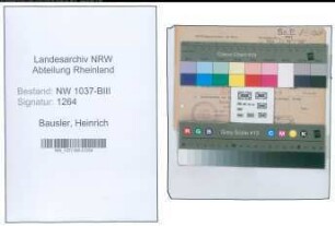 Entnazifizierung Heinrich Bausler , geb. 02.02.1893 (Lehrer)