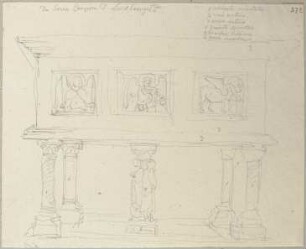 Graburne des Heiligen Lukas in der Basilika Santa Giustina in Padua